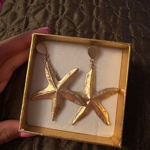 Sea stars earrings
